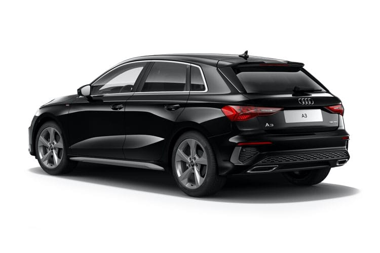 Audi A3 45 Sportback 5Dr 1.4 TFSIe PHEV 13kWh 245PS S line Competition 5Dr S Tronic [Start Stop] back view