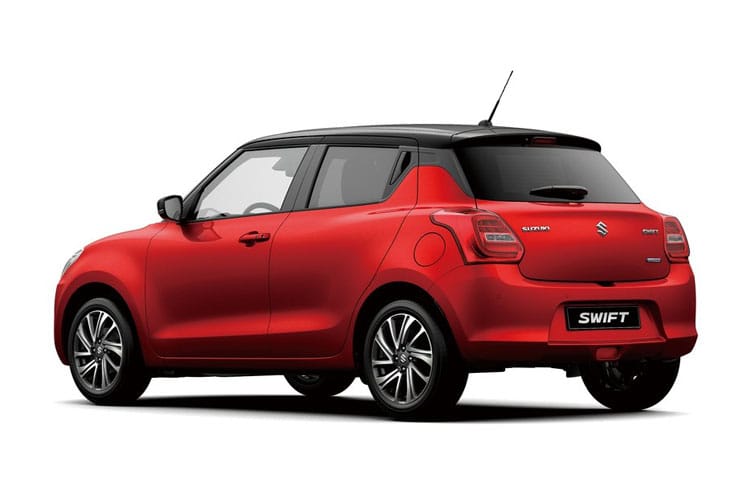 Suzuki Swift Hatch 5Dr 1.2 Dualjet MHEV 83PS SZ5 5Dr CVT [Start Stop] back view