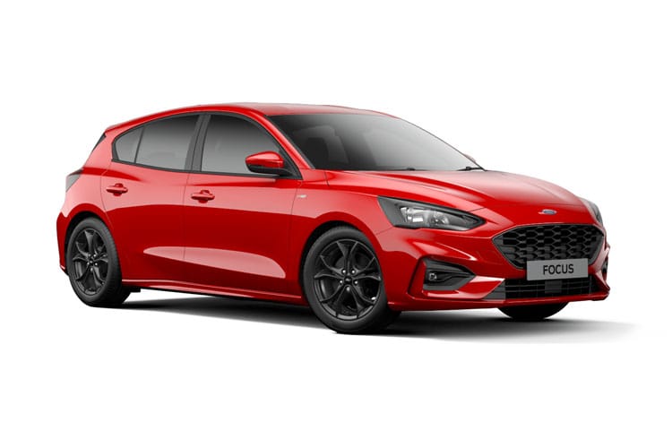 Ford Focus Hatch 5Dr 1.0 T EcoBoost MHEV 125PS ST-Line 5Dr Manual [Start Stop] front view