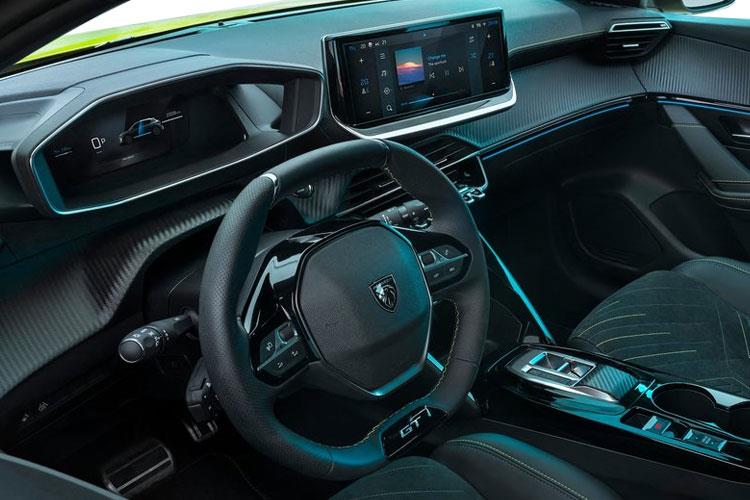 Peugeot 208 E-208 Hatch 5Dr Elec 50kWh 100KW 136PS E-Style 5Dr Auto [7.4kW Charger] inside view