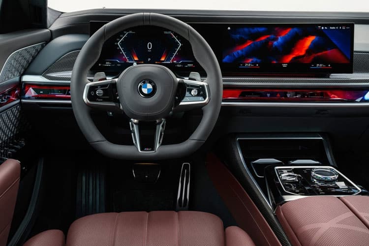 BMW 7 Series i7 M70e xDrive Saloon Elec 105.7kWh 485KW 659PS 4Dr Auto inside view