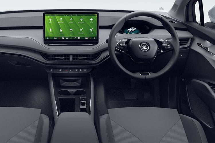Skoda Enyaq SUV Elec 82kWh 210KW 286PS 85 Laurin & Klement DC135kW 5Dr Auto inside view