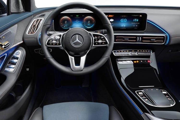 Mercedes-Benz EQC EQC 400 SUV 4MATIC Elec 80kWh 300KW 408PS AMG Line Premium 5Dr Auto inside view