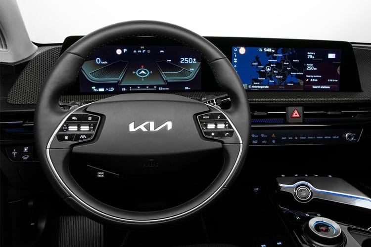 Kia EV6 Hatch 5Dr Elec 77.4kWh 169KW 226PS GT-Line 5Dr Auto inside view