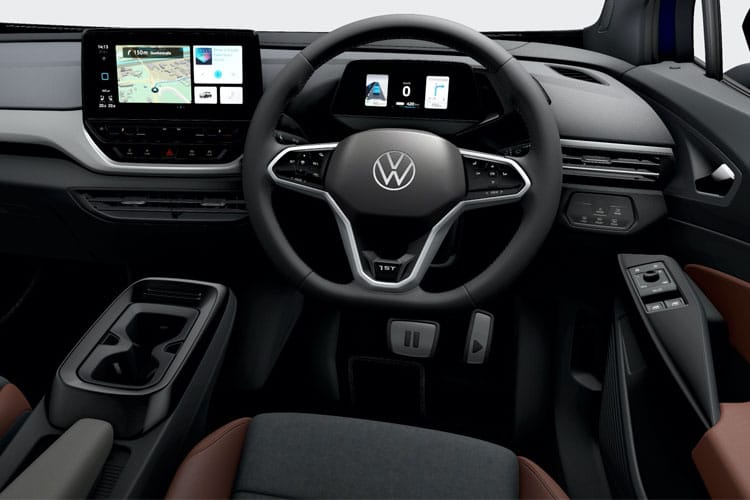 Volkswagen ID.4 SUV Elec Pro Perf 77kWh 150KW 204PS Life Edition 5Dr Auto inside view