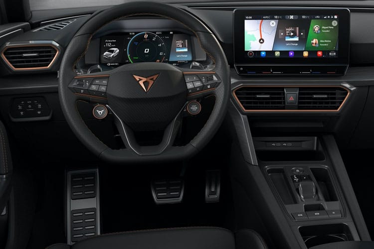CUPRA Leon Hatch 5Dr 1.4 eHybrid PHEV 12.8kWh 245PS VZ2 5Dr DSG [Start Stop] inside view