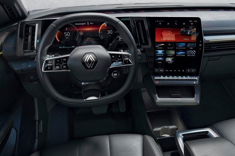 Renault Megane E-Tech Hatch 5Dr Elec EV60 60kWh 160KW 220PS techno+ 5Dr Auto inside view