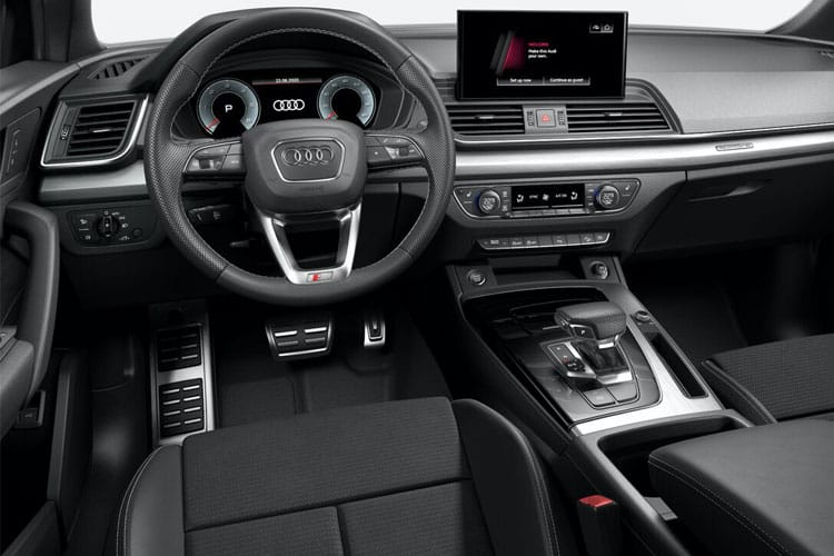 Audi Q5 50 SUV quattro 5Dr 2.0 TFSIe PHEV 17.9kWh 299PS S line 5Dr S Tronic [Start Stop] [Technology] inside view