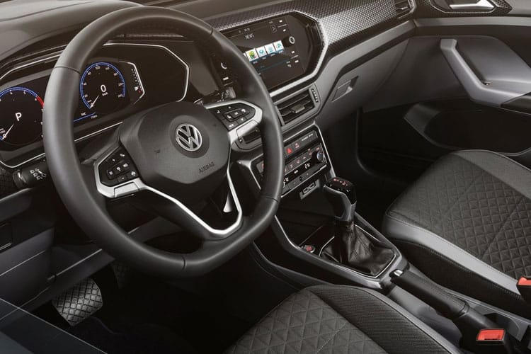 Volkswagen T-Cross SUV 1.0 TSI 115PS R-Line 5Dr DSG [Start Stop] inside view
